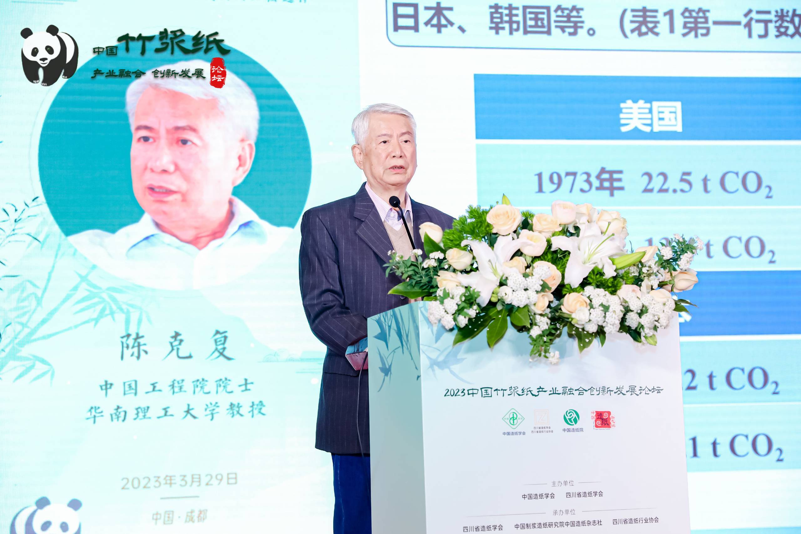 2023竹漿紙產(chǎn)業(yè)融合創(chuàng  )新發(fā)展論壇陳克復演講